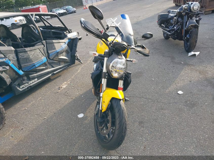 2018 DUCATI MONSTER 821 - ZDMMACLS7JB002917