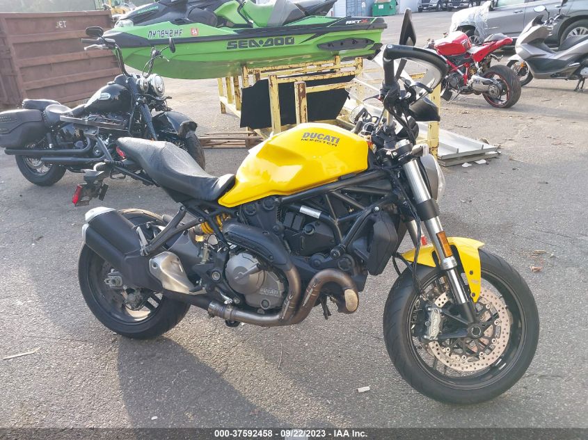 2018 DUCATI MONSTER 821 - ZDMMACLS7JB002917