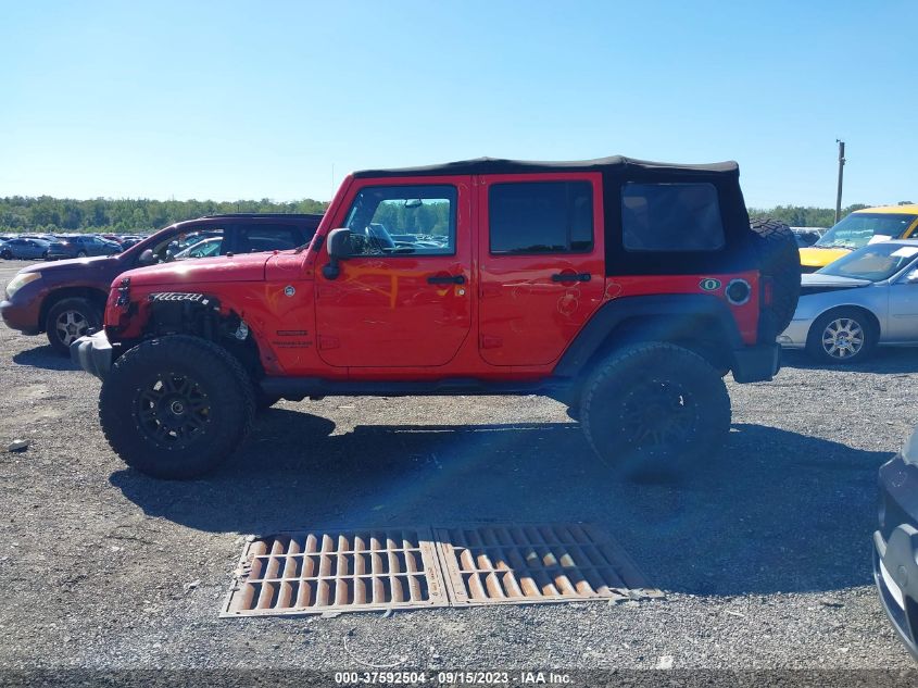 2015 JEEP WRANGLER UNLIMITED SPORT - 1C4BJWDG8FL769286