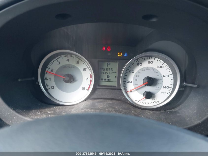 2013 SUBARU IMPREZA WAGON 2.0I - JF1GPAA60DH808509
