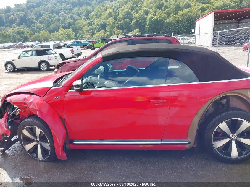 2014 VOLKSWAGEN BEETLE 2.0T R-LINE - 3VW7T7ATXEM818988