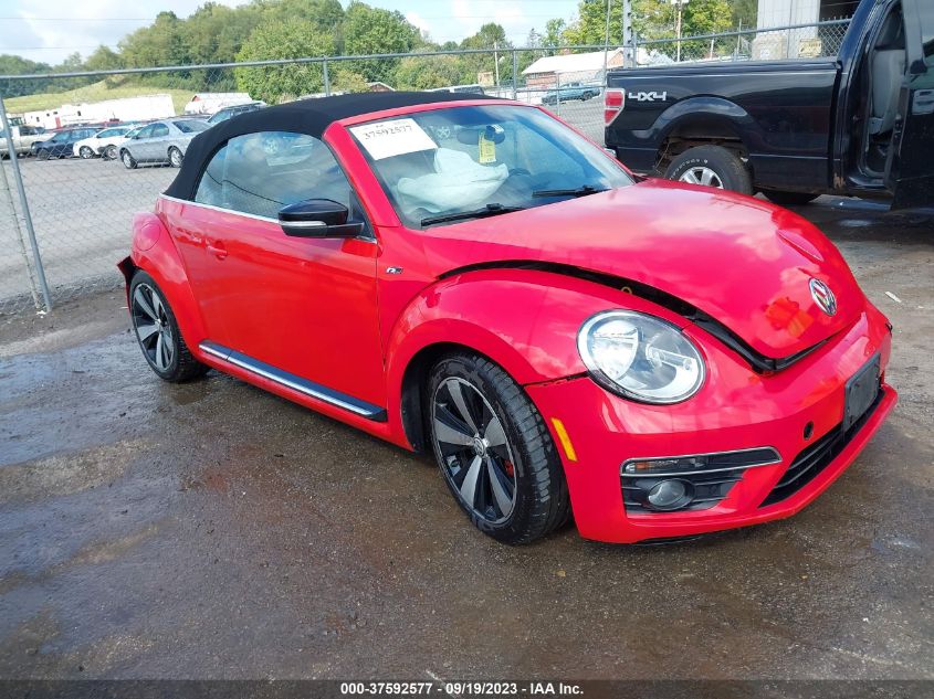 2014 VOLKSWAGEN BEETLE 2.0T R-LINE - 3VW7T7ATXEM818988