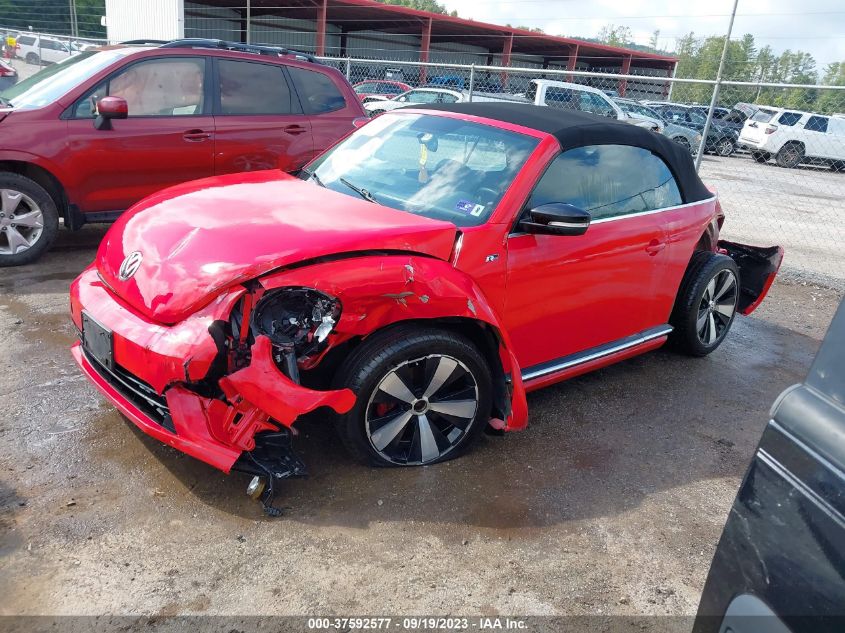 2014 VOLKSWAGEN BEETLE 2.0T R-LINE - 3VW7T7ATXEM818988