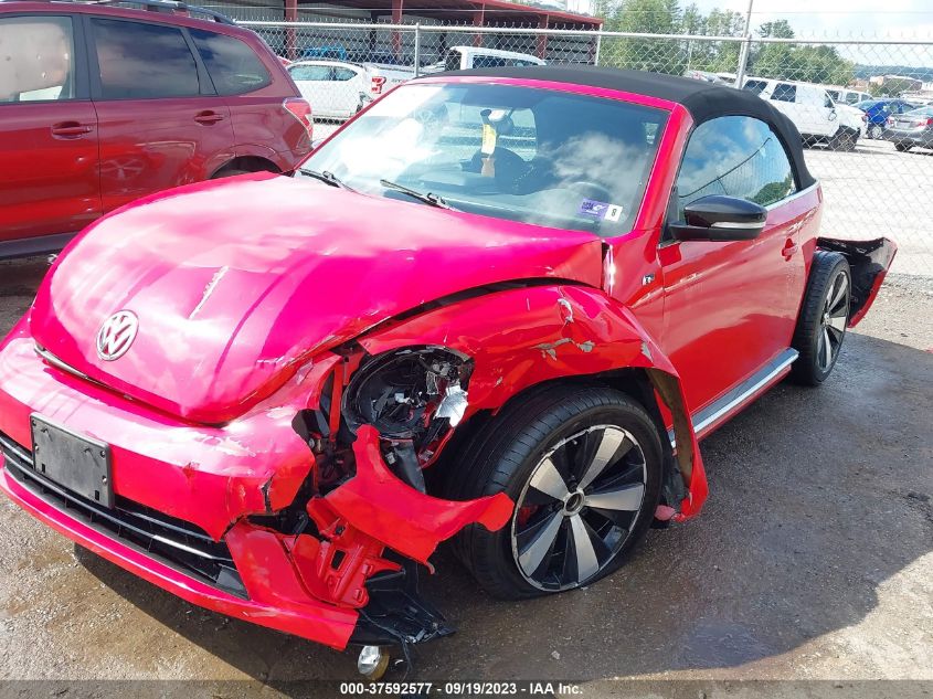 2014 VOLKSWAGEN BEETLE 2.0T R-LINE - 3VW7T7ATXEM818988