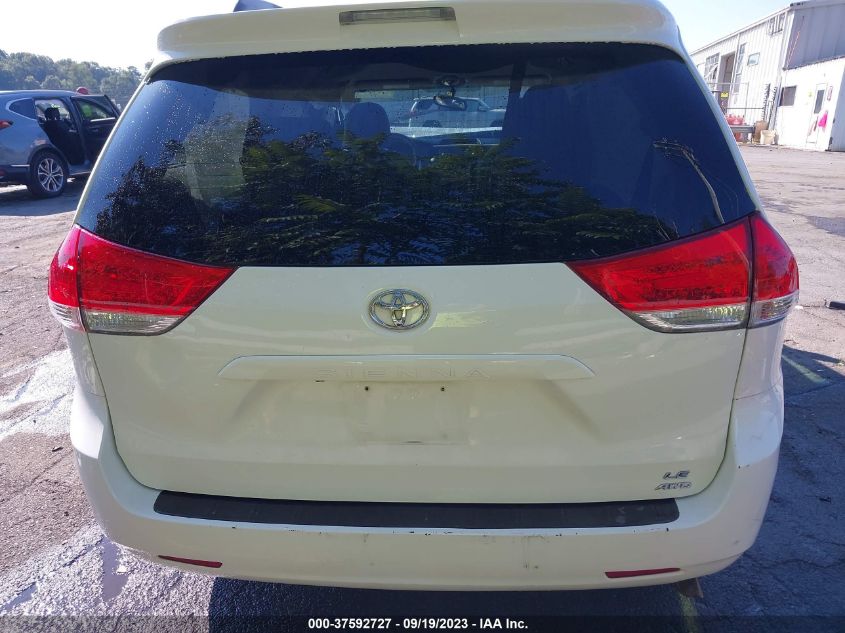 2013 TOYOTA SIENNA LE - 5TDJK3DC6D5009968