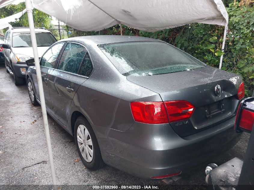 2014 VOLKSWAGEN JETTA SEDAN S - 3VW2K7AJ9EM429853