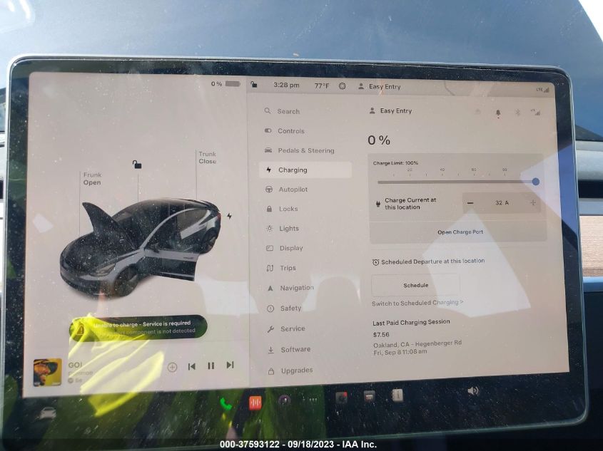 2023 TESLA MODEL 3 - 5YJ3E1EA5PF432245
