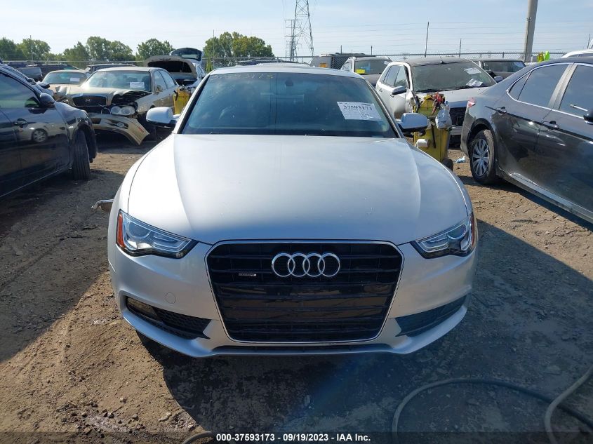 2014 AUDI A5 PREMIUM - WAUCFAFR4EA063107