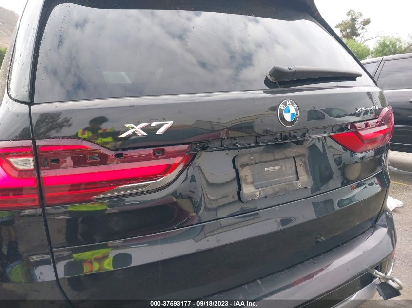 2019 BMW X7 XDRIVE40I 5UXCW2C52KL081825