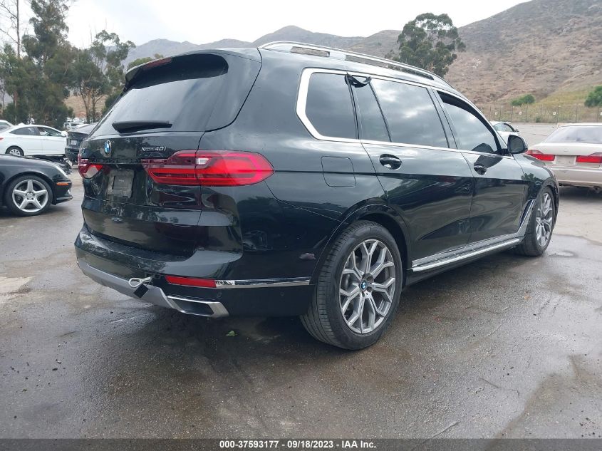 2019 BMW X7 XDRIVE40I 5UXCW2C52KL081825