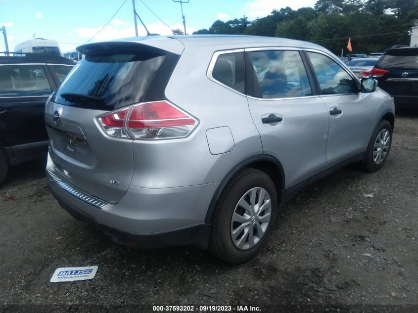 2016 NISSAN ROGUE S/SL/SV - KNMAT2MV6GP651065