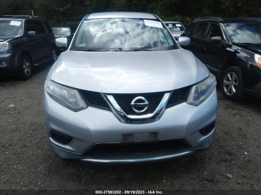 2016 NISSAN ROGUE S/SL/SV - KNMAT2MV6GP651065