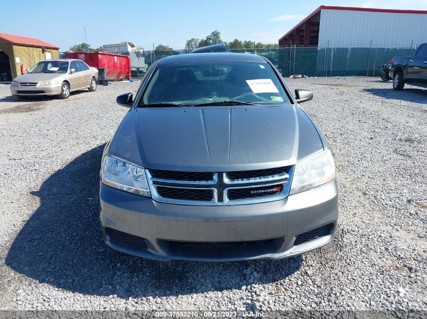 2013 DODGE AVENGER SE - 1C3CDZAB1DN540671