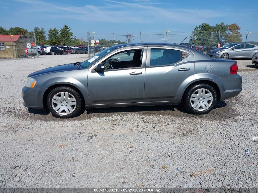 2013 DODGE AVENGER SE - 1C3CDZAB1DN540671