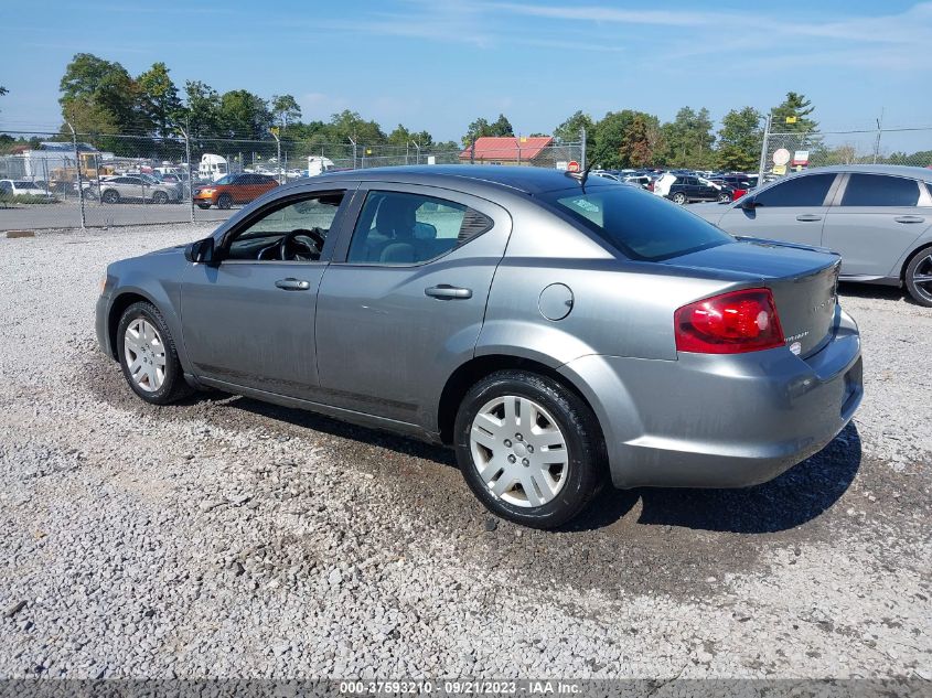2013 DODGE AVENGER SE - 1C3CDZAB1DN540671