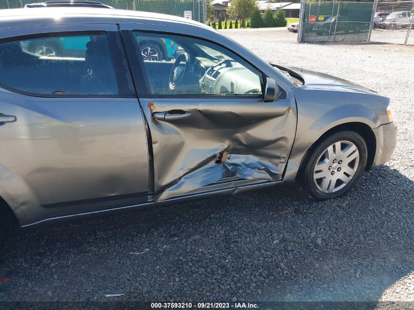 2013 DODGE AVENGER SE - 1C3CDZAB1DN540671