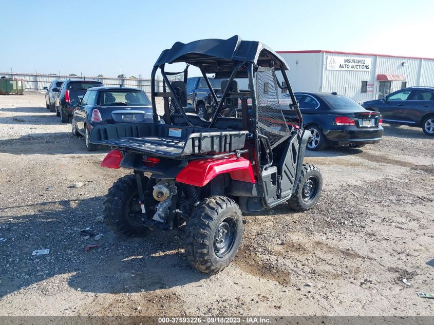 2015 HONDA SXS500 M 1HFVE0302F4001483