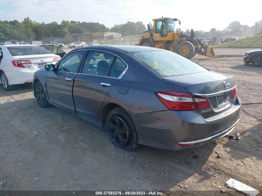 2017 HONDA ACCORD SEDAN LX - 1HGCR2F35HA298942