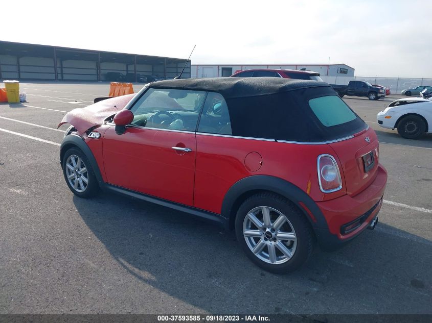 2015 MINI COOPER CONVERTIBLE S WMWZP3C53FT708758