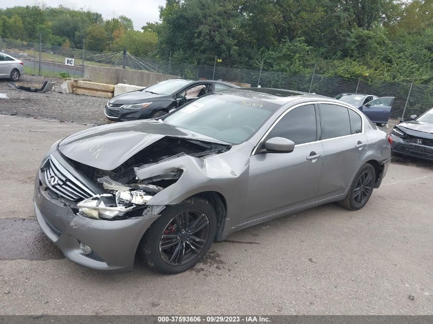 2013 INFINITI G37 SEDAN X JN1CV6AR0DM762907