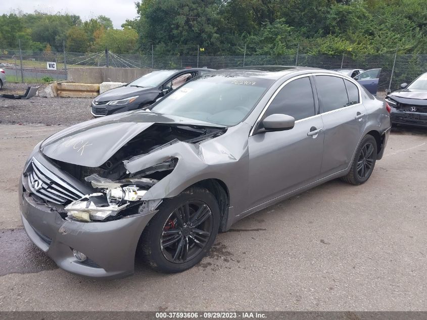 2013 INFINITI G37 SEDAN X JN1CV6AR0DM762907