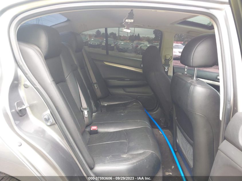 2013 INFINITI G37 SEDAN X JN1CV6AR0DM762907