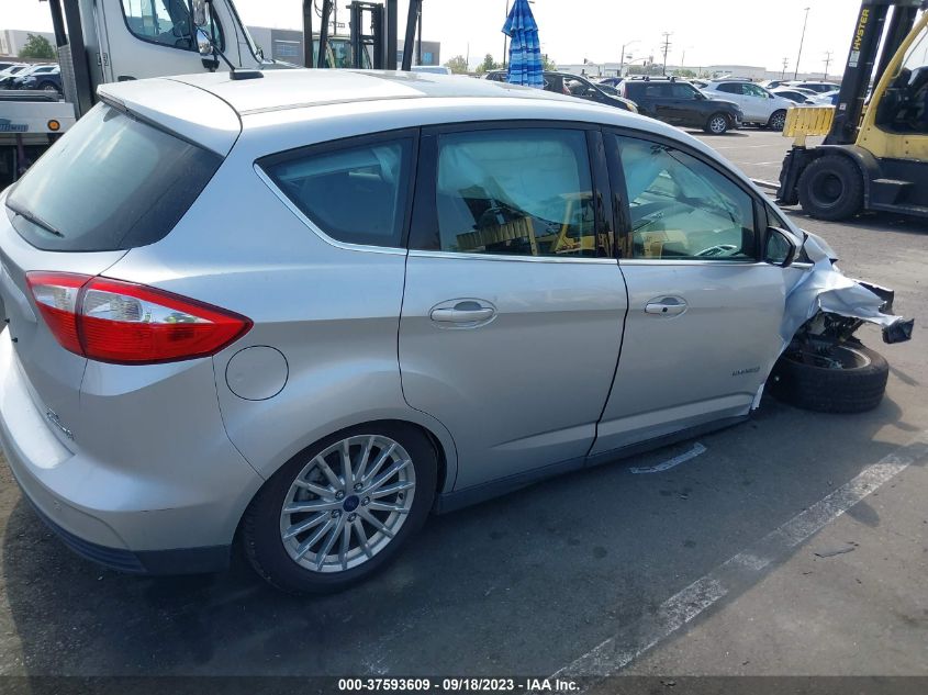 2013 FORD C-MAX HYBRID SEL - 1FADP5BU6DL556897