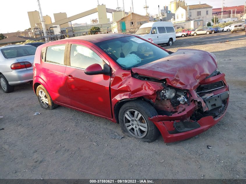 2013 CHEVROLET SONIC LT - 1G1JC6SG1D4210817