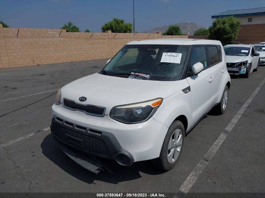 2014 KIA SOUL BASE - KNDJN2A2XE7103927
