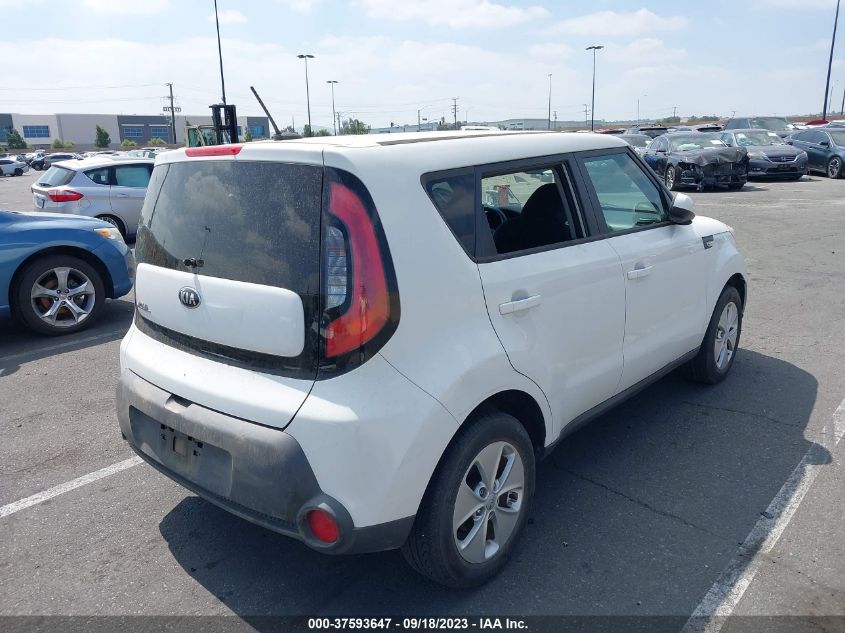 2014 KIA SOUL BASE - KNDJN2A2XE7103927