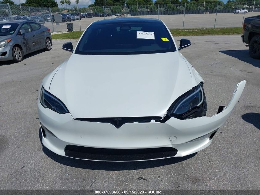 2022 TESLA MODEL S PLAID - 5YJSA1E68NF486302