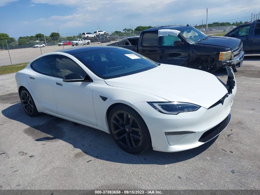 2022 TESLA MODEL S PLAID - 5YJSA1E68NF486302