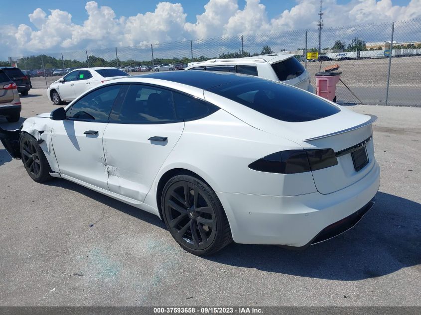 2022 TESLA MODEL S PLAID - 5YJSA1E68NF486302