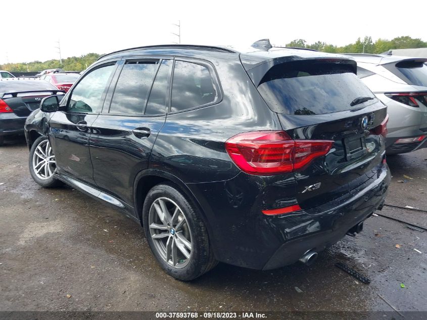 2019 BMW X3 XDRIVE30I - 5UXTR9C55KLD92278