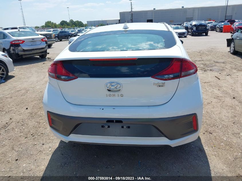2020 HYUNDAI IONIQ HYBRID BLUE - KMHC65LC4LU221138