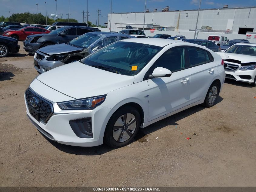 2020 HYUNDAI IONIQ HYBRID BLUE - KMHC65LC4LU221138