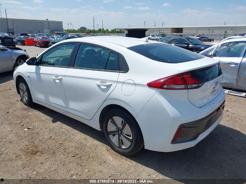 2020 HYUNDAI IONIQ HYBRID BLUE - KMHC65LC4LU221138