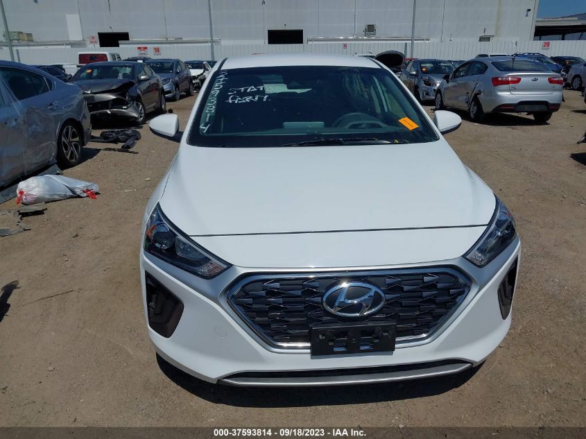 2020 HYUNDAI IONIQ HYBRID BLUE - KMHC65LC4LU221138