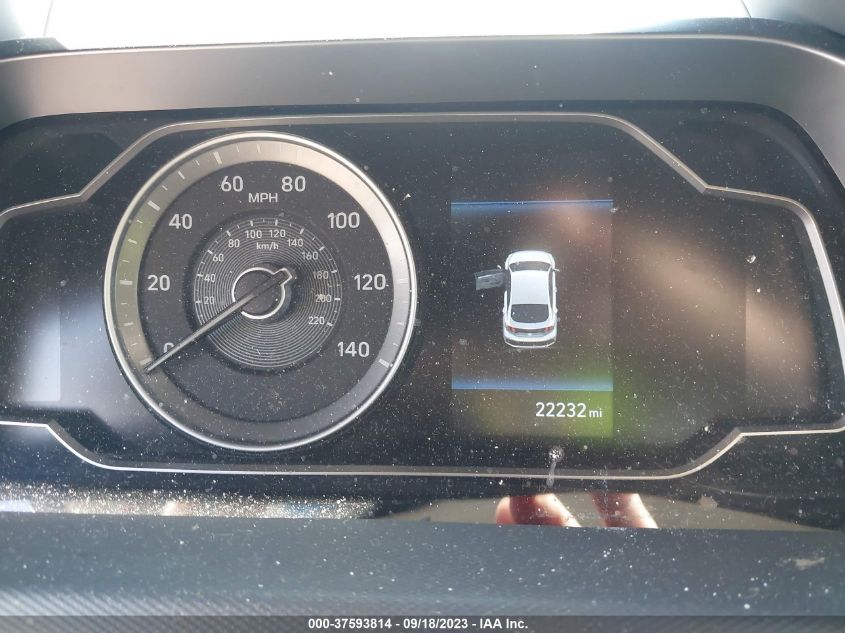 2020 HYUNDAI IONIQ HYBRID BLUE - KMHC65LC4LU221138