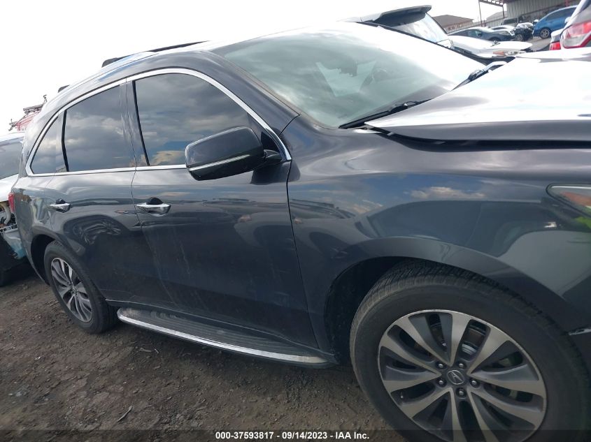 2015 ACURA MDX TECH PKG - 5FRYD3H49FB009529