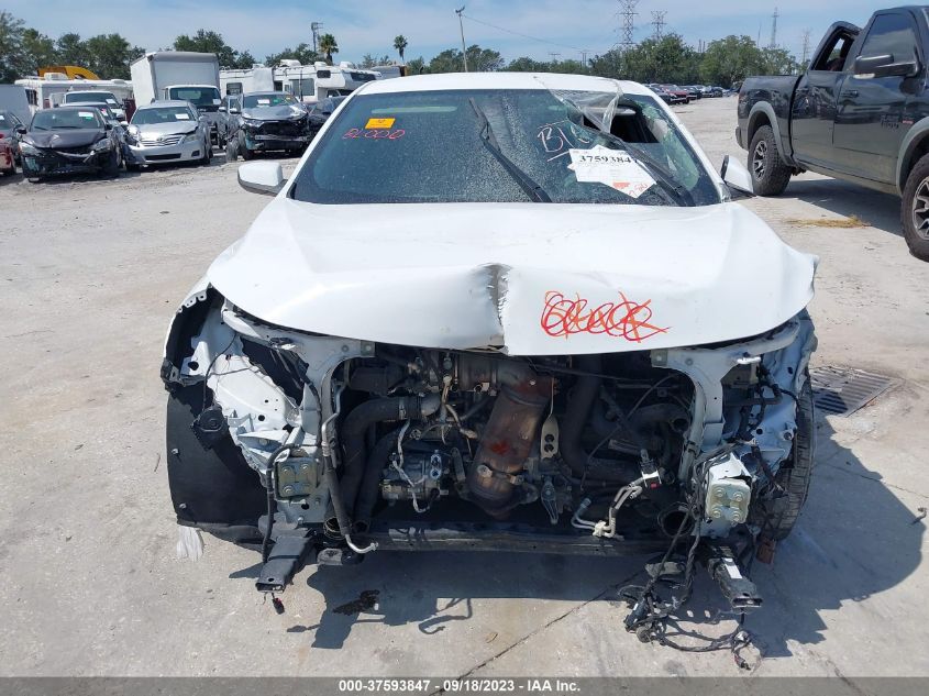 2019 CHEVROLET MALIBU LT - 1G1ZD5ST1KF162275