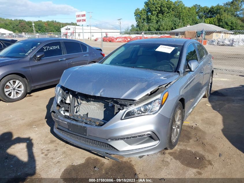 2016 HYUNDAI SONATA SPORT/LIMITED - 5NPE34AF3GH263751