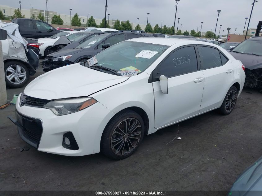 2014 TOYOTA COROLLA L/LE/S/S PLUS/LE PLUS - 5YFBURHE9EP029897