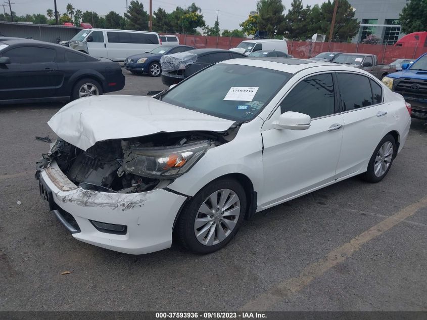 2014 HONDA ACCORD SEDAN EX-L - 1HGCR3F84EA018523