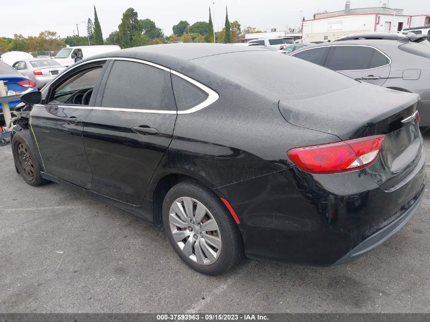 2015 CHRYSLER 200 LX - 1C3CCCFB5FN706718