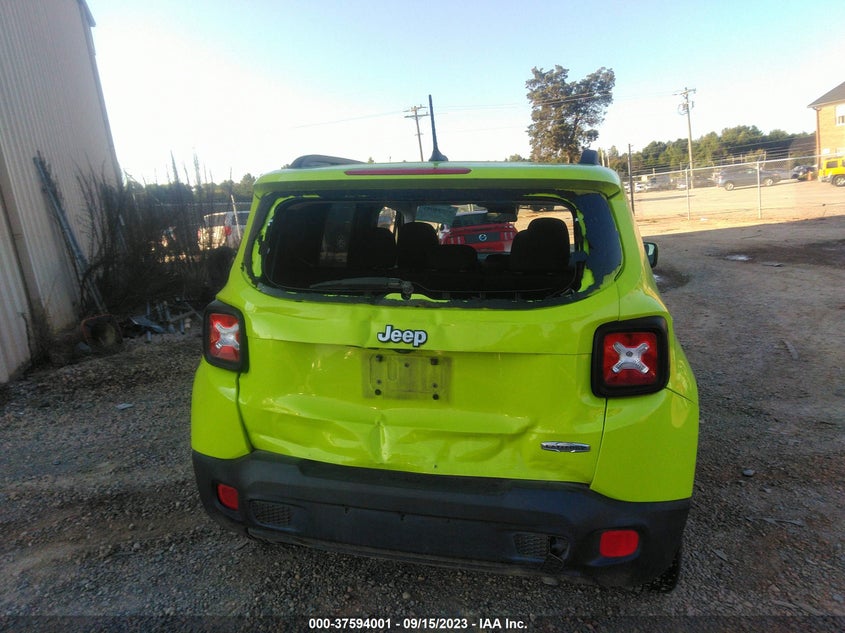 VIN ZACCJABBXHPF68227 2017 JEEP RENEGADE LATITUDE