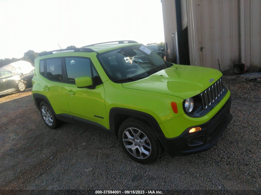 VIN ZACCJABBXHPF68227 2017 JEEP RENEGADE LATITUDE