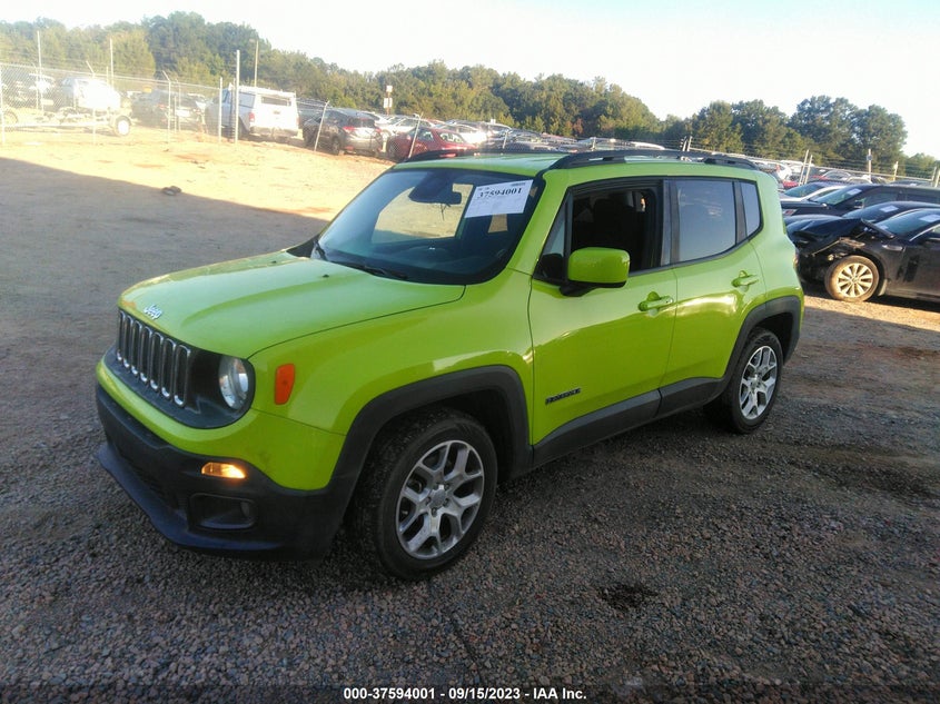 VIN ZACCJABBXHPF68227 2017 JEEP RENEGADE LATITUDE