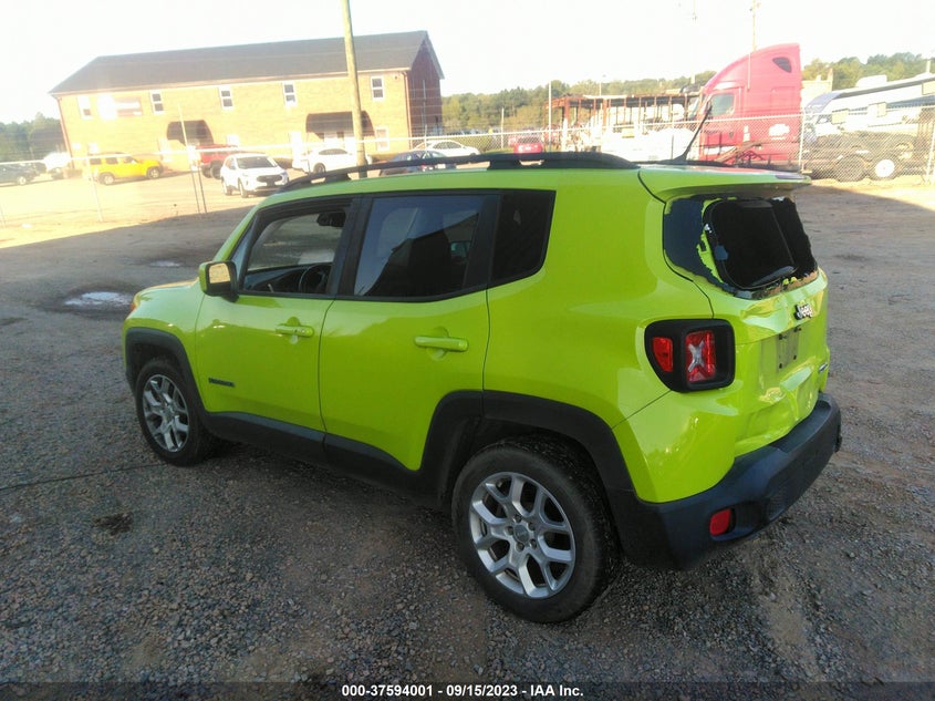 VIN ZACCJABBXHPF68227 2017 JEEP RENEGADE LATITUDE