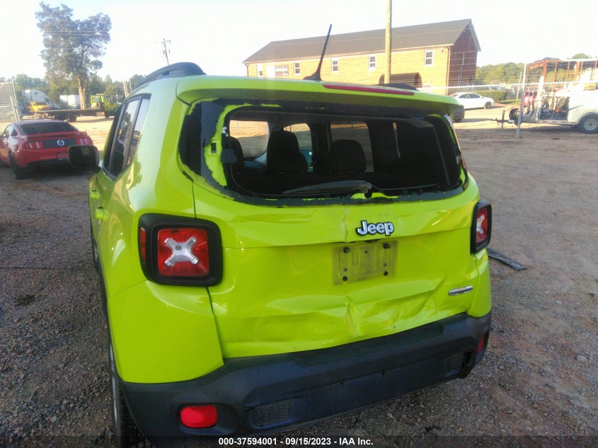 VIN ZACCJABBXHPF68227 2017 JEEP RENEGADE LATITUDE